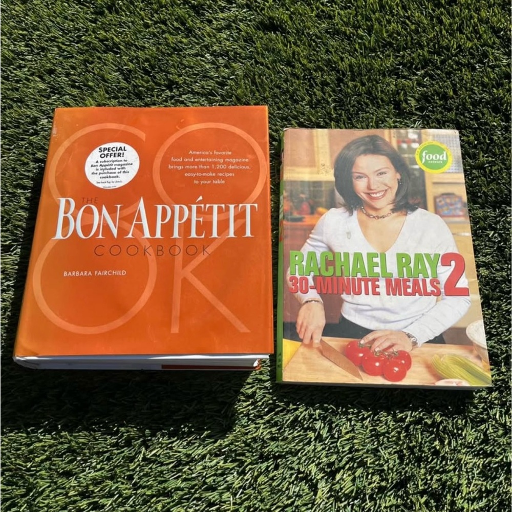 Bon Appétit and Rachael Ray Cookbook Set - Orange and Multicolor